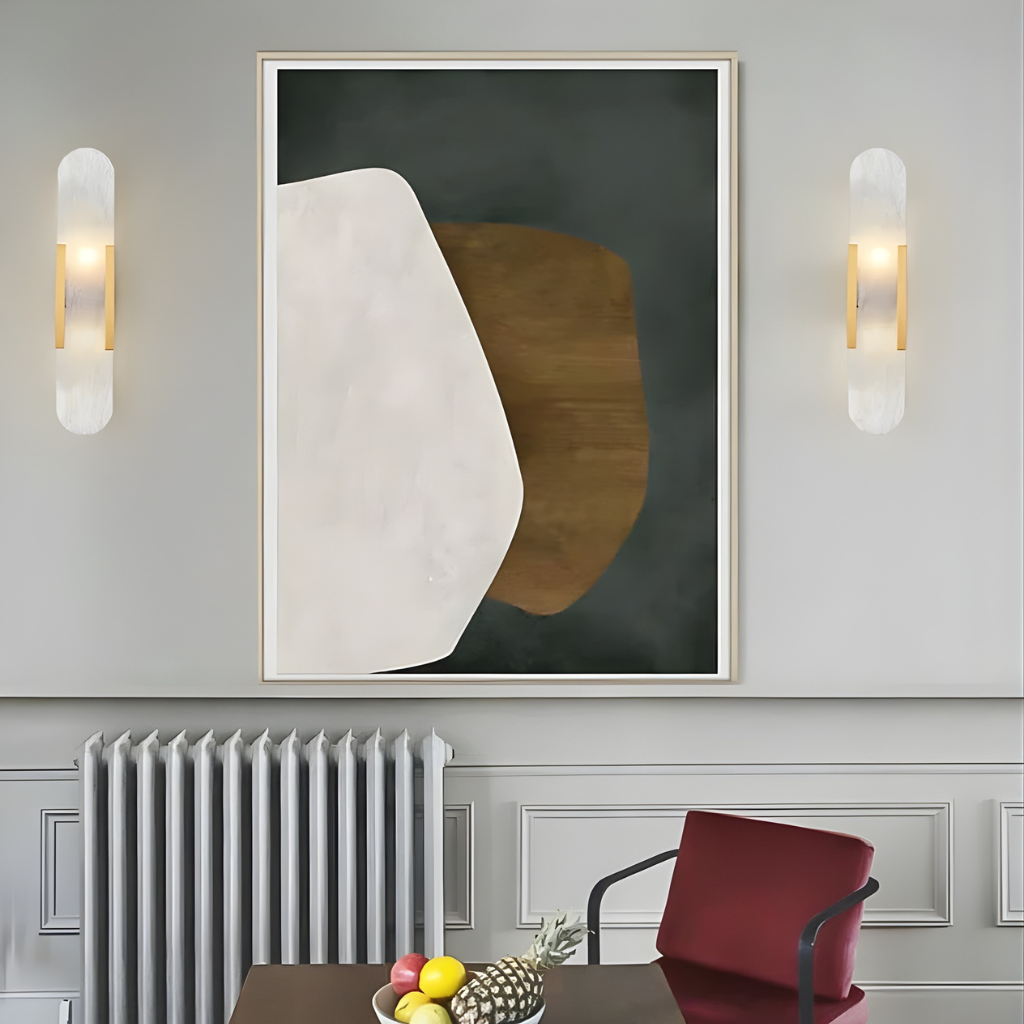 Elvoria Alabaster Wall Lamp