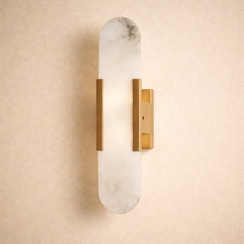 Elvoria Alabaster Wall Lamp
