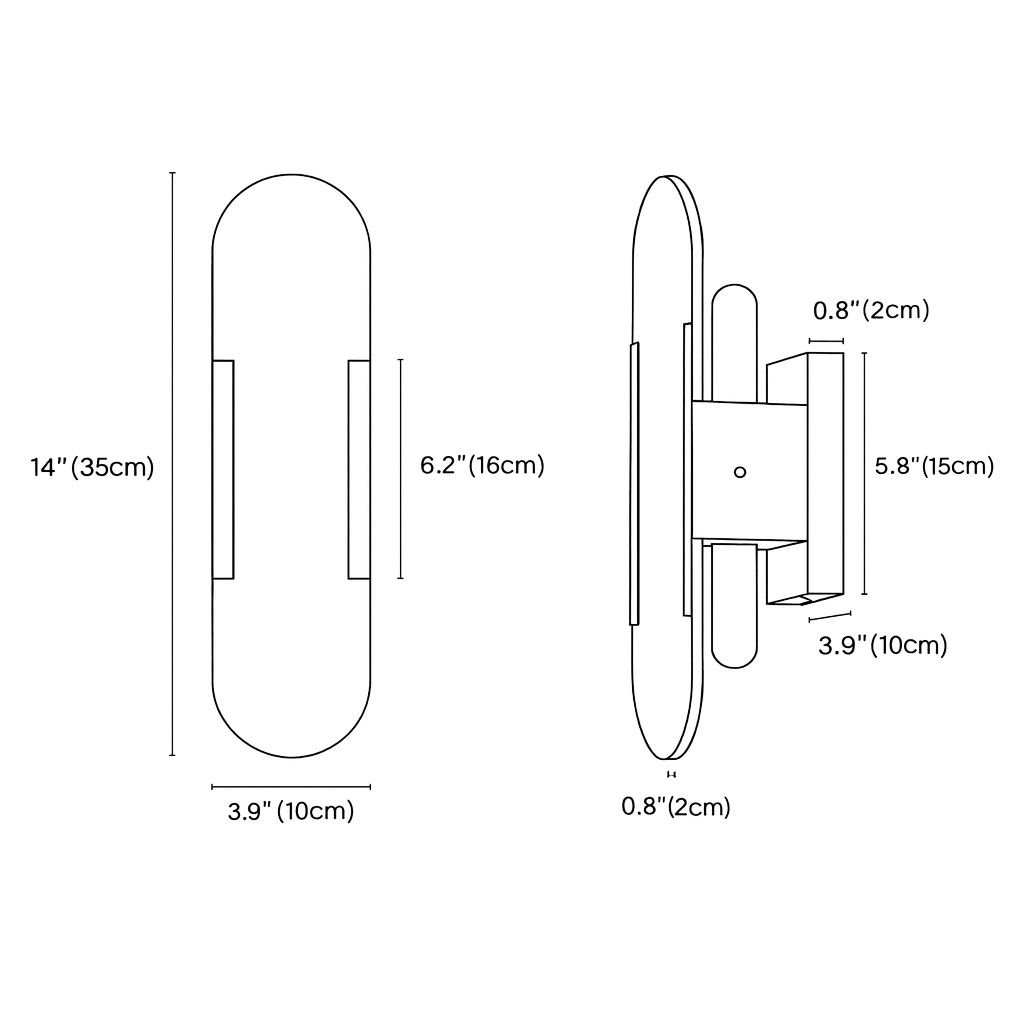 Elvoria Alabaster Wall Lamp