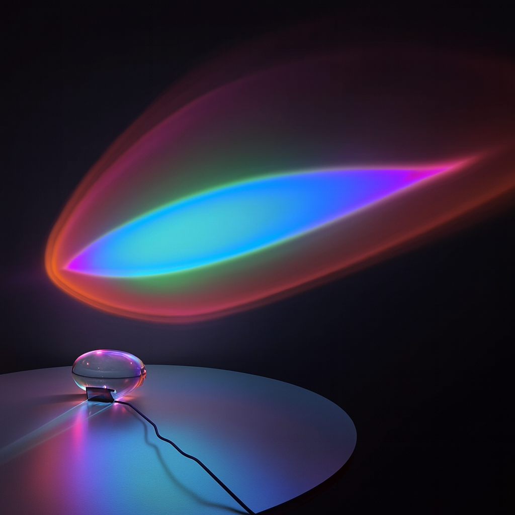 GlintWave Table Lamp