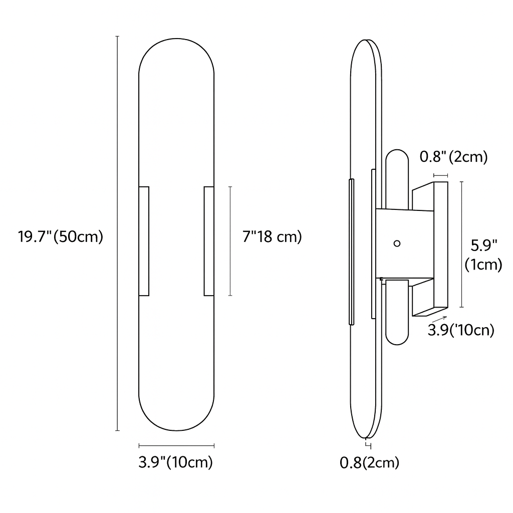Elvoria Alabaster Wall Lamp