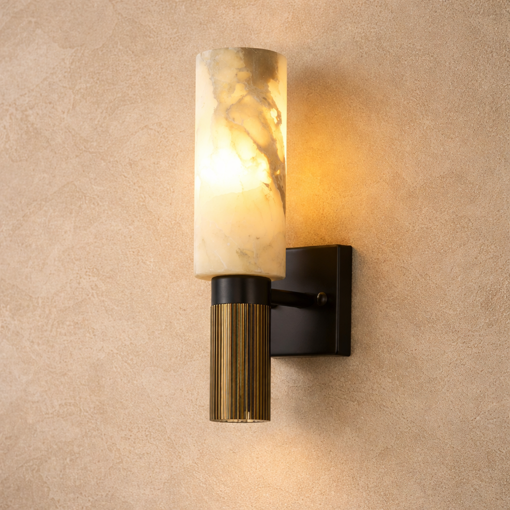 Marlux Alabaster Wall Lamp