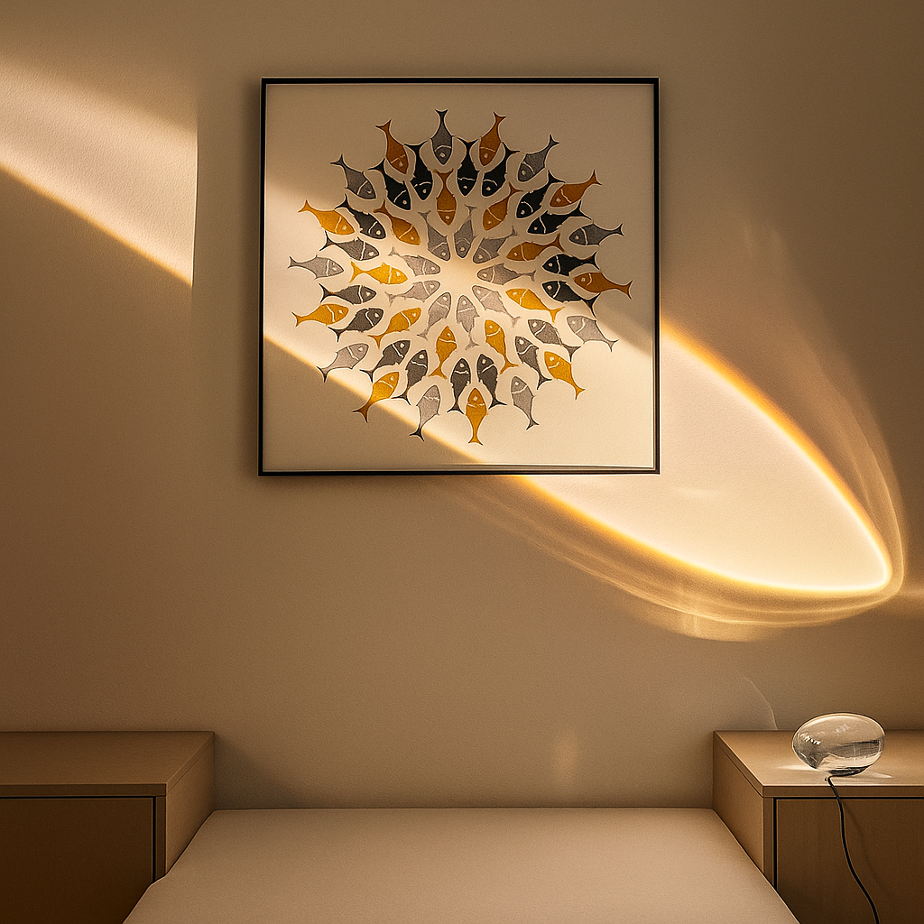 GlintWave Table Lamp