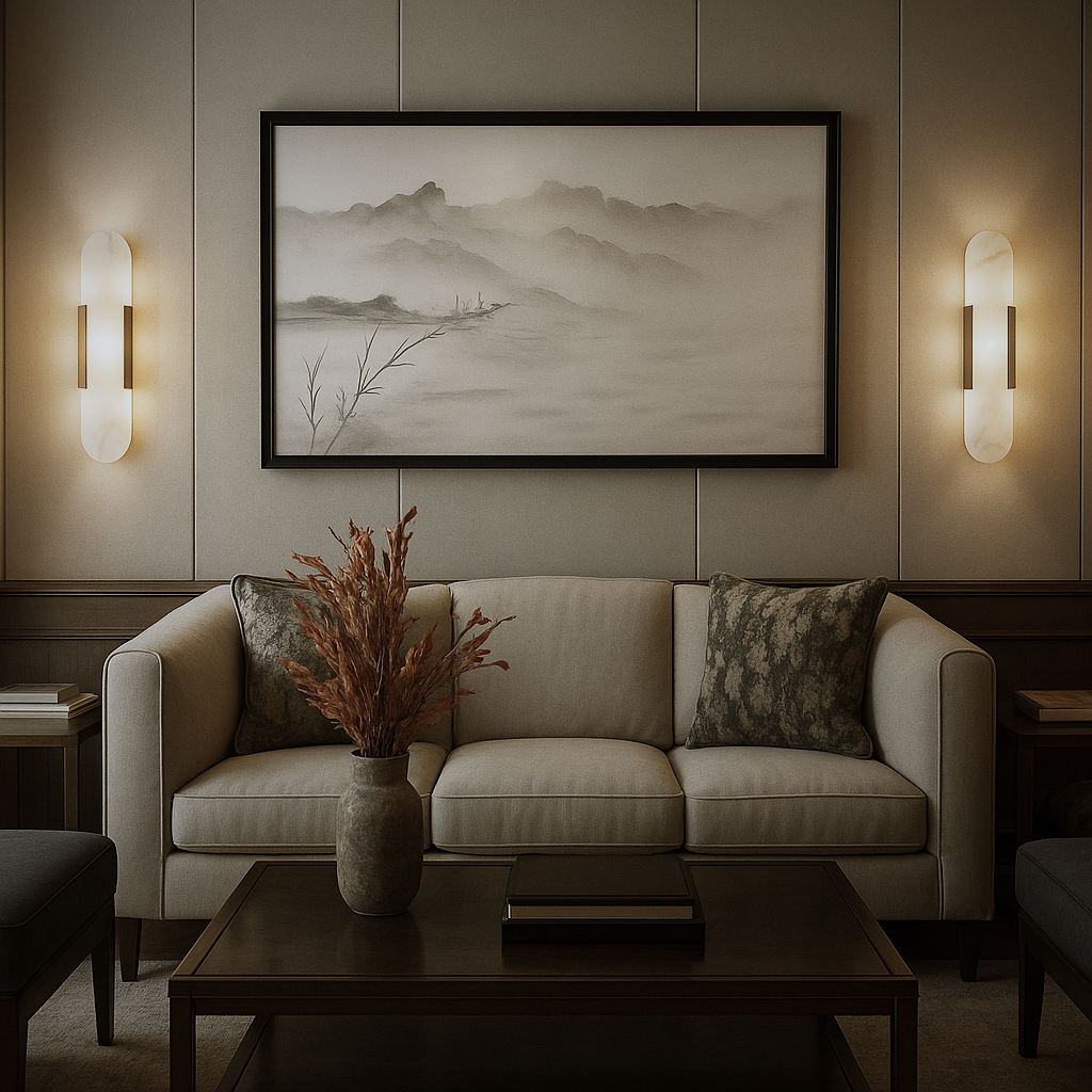 Elvoria Alabaster Wall Lamp