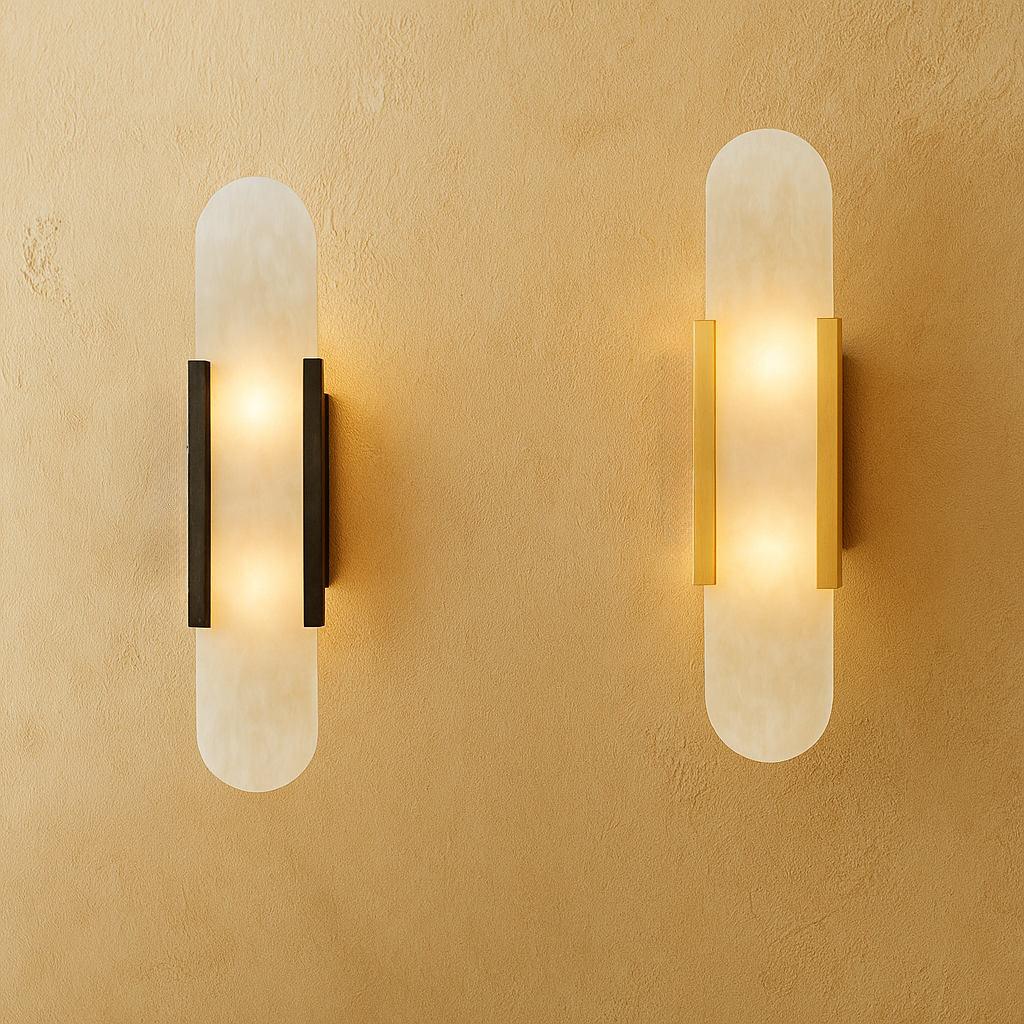 Elvoria Alabaster Wall Lamp