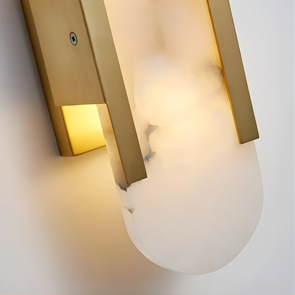 Elvoria Alabaster Wall Lamp